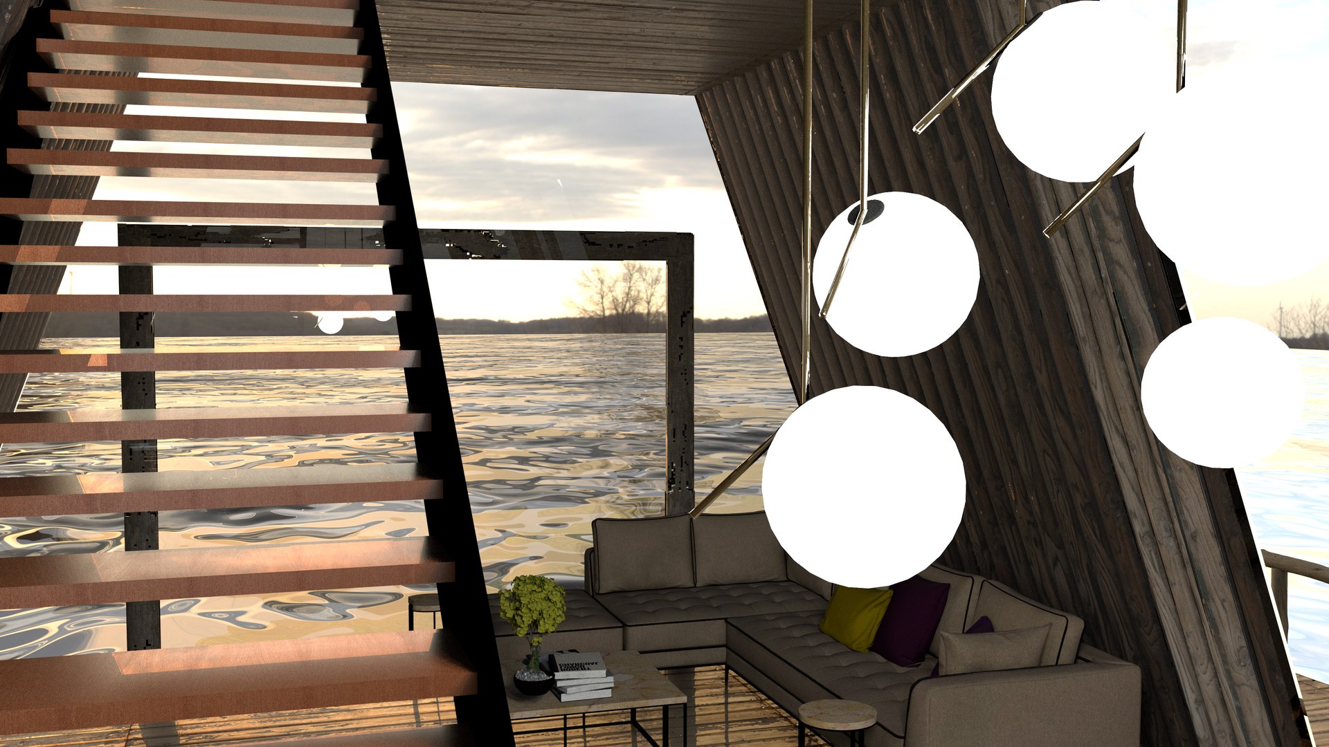 Triangular Cabin 3D Model - TurboSquid 1867851