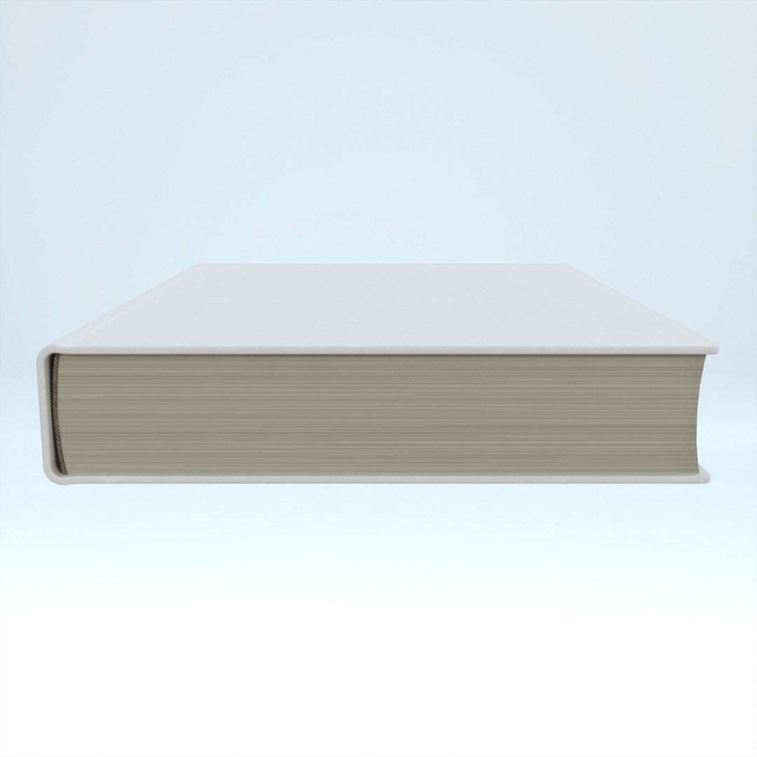 3D White Book https://p.turbosquid.com/ts-thumb/pQ/Oz3WFG/5D/10_down_shot/jpg/1765841932/1920x1080/fit_q87/38a4155c3dd06f48341dd51780bd091694a60e3f/10_down_shot.jpg