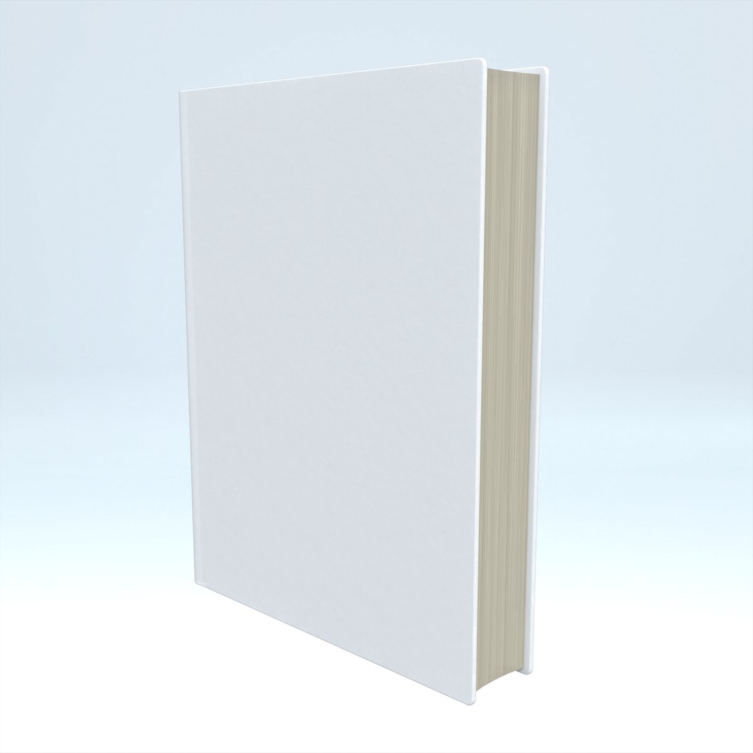 3D White Book https://p.turbosquid.com/ts-thumb/pQ/Oz3WFG/zk/2_angle_right_shot/jpg/1765841929/1920x1080/fit_q87/bf456806c1fdbcc53ce759afbde7a5ef29119e6f/2_angle_right_shot.jpg