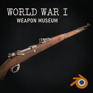 Gewehr 98 3D model