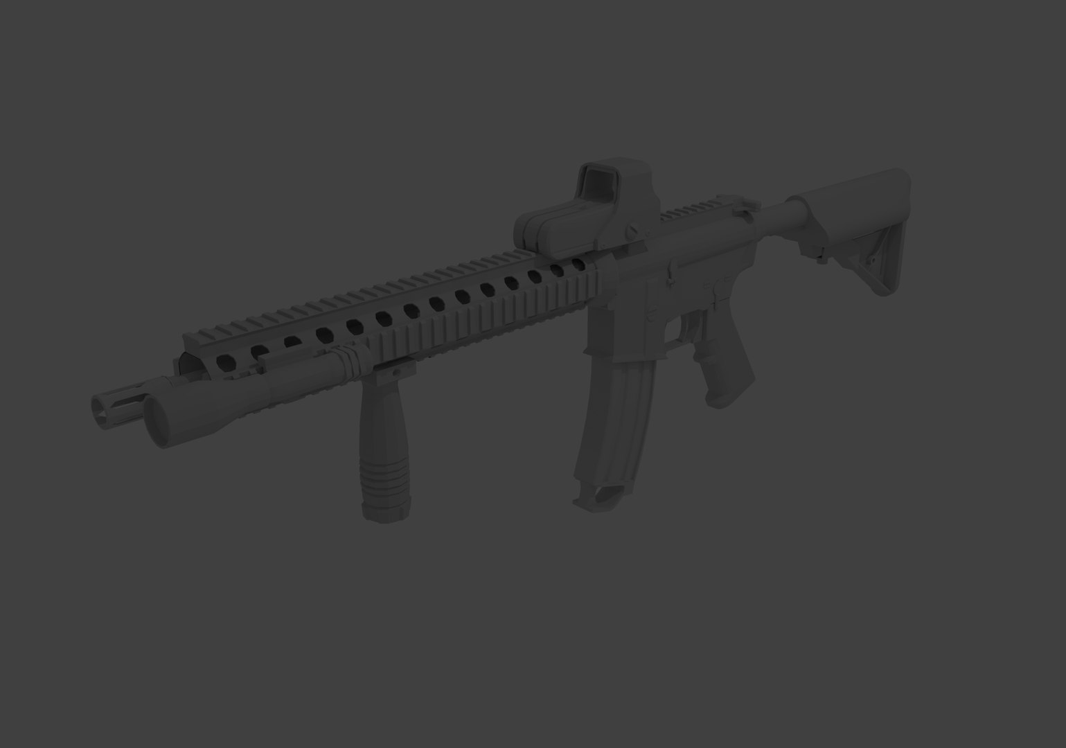 3d Mk18 Sopmod