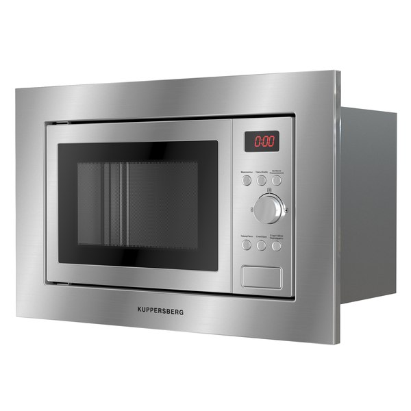 Microwave oven Kuppersberg Silver 3D model - TurboSquid 2049580