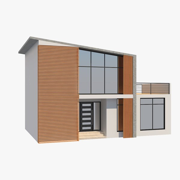 Single family house 2 3D model - TurboSquid 1598791