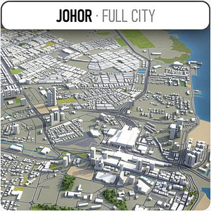 johor surrounding - 3D