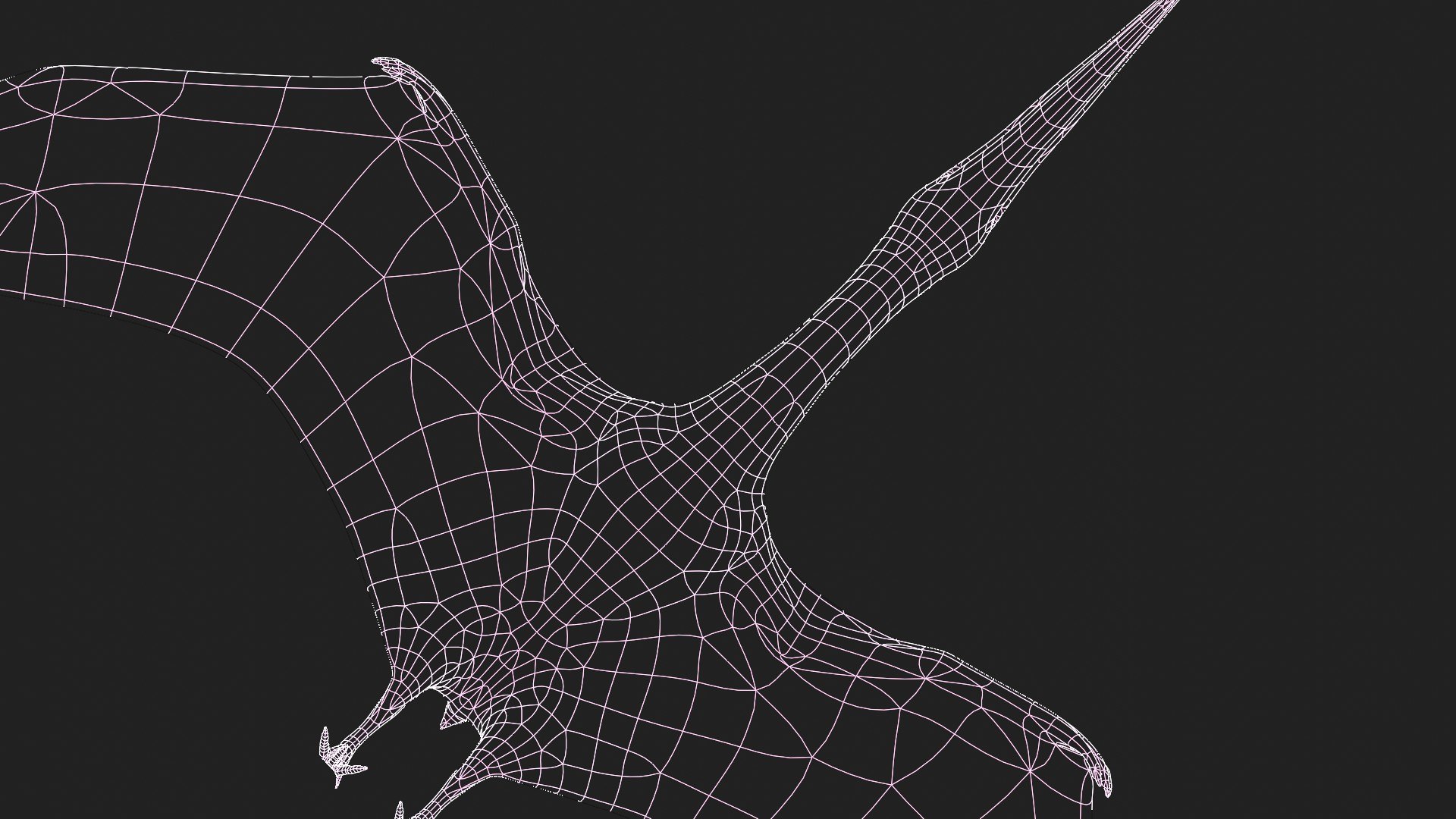 3D Alanqa Bird Base Mesh model - TurboSquid 2065121