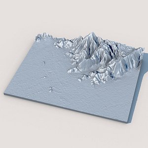 3D model Terrain 1
