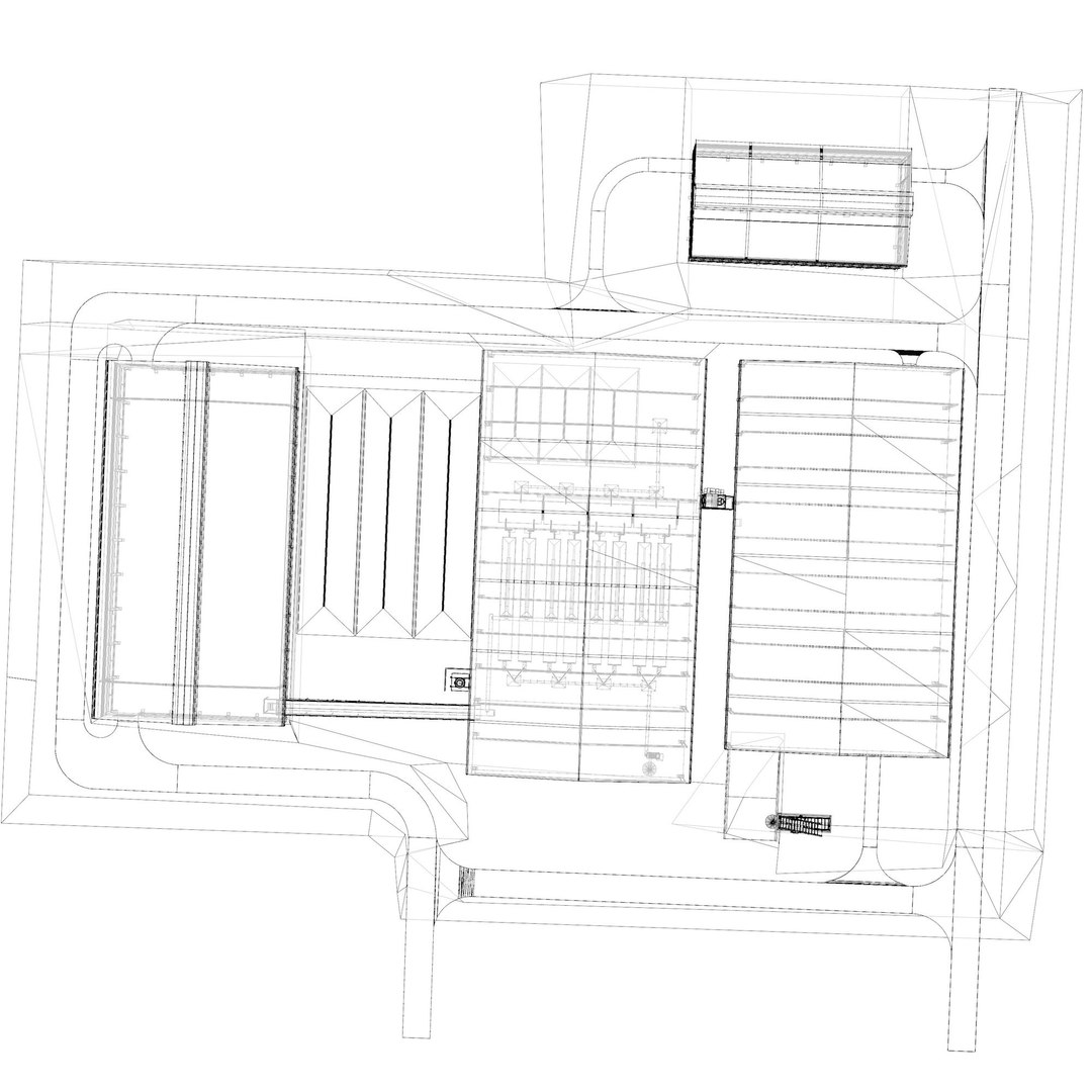 Concept Layout For Factory 3D Model - TurboSquid 2048310