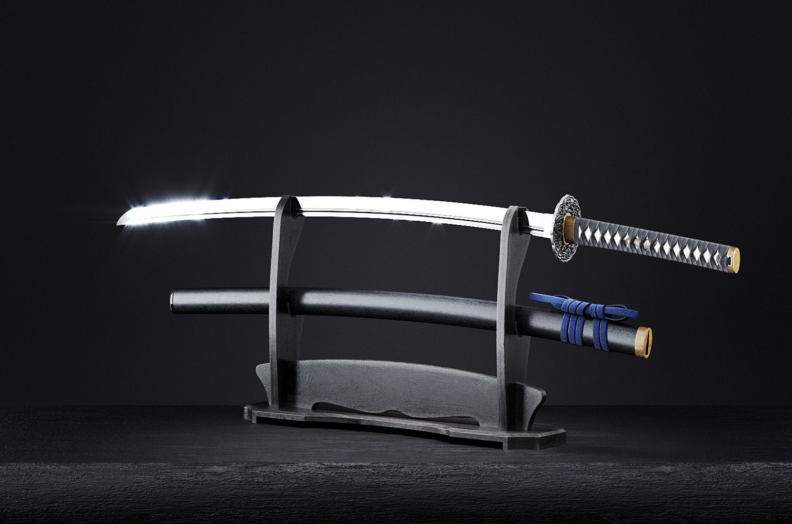 katana japanese sword3d模型