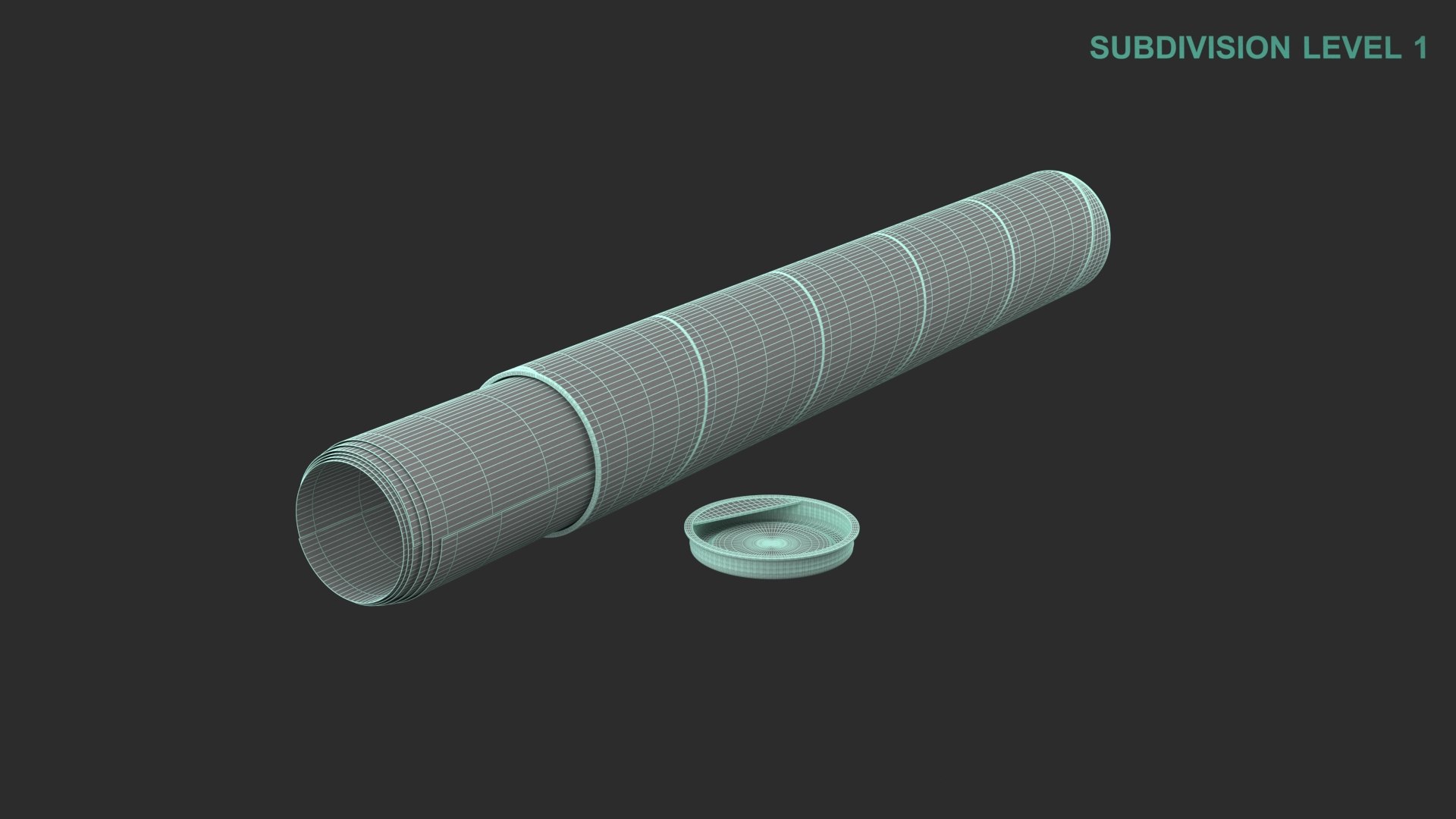 3D model Cardboard tube With Blueprint https://p.turbosquid.com/ts-thumb/pQ/oPmnw4/6C/wireframe0004/jpg/1678858513/1920x1080/fit_q87/bf16cd566cd2305a034667236718964347c2d052/wireframe0004.jpg
