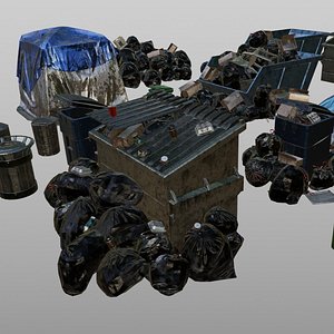 Trash and Dumpsters 3D