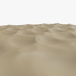 Desert Sand Landspace - Terrain Asset model