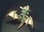 Cartoon Adamantine Dragon Animiertes Low-Poly-3D-Modell