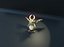 Cartoon Adamantine Dragon Animiertes Low-Poly-3D-Modell