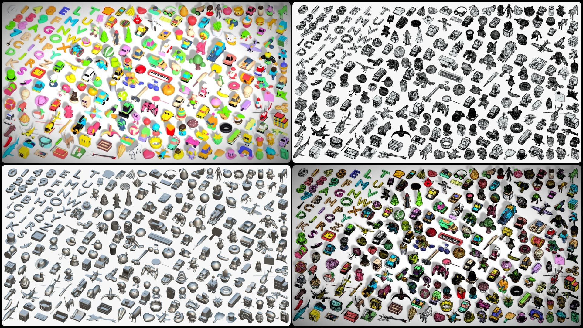 Toy Pack - Low Poly 236 Toys Objects - Toy Mega Pack - Match Game Kit - Big Pack 3D https://p.turbosquid.com/ts-thumb/pQ/u4o0zr/pH/collage1/jpg/1756632680/1920x1080/fit_q87/0be40fa52f7849b64f09c9f9180f67716d8a1438/collage1.jpg