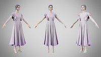Dress 45 Thistle