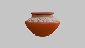 Pot Indian Clay Old