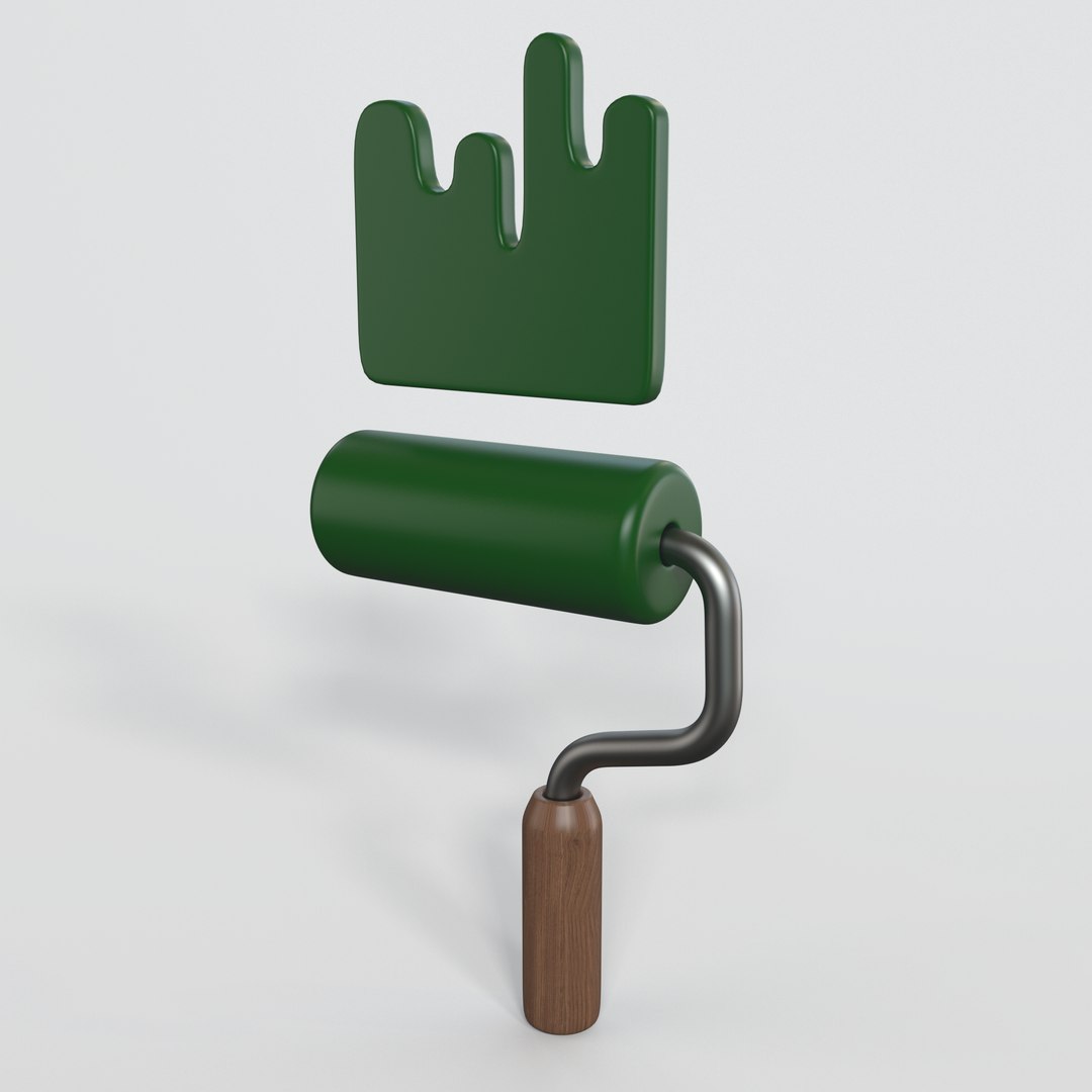 paint roller 3D model https://p.turbosquid.com/ts-thumb/pQ/zaNgKg/cJkXF0dn/cartoon_roller_001/png/1590312855/1920x1080/fit_q87/93b85c7b68544b76b1097c4dcc6901709371bde8/cartoon_roller_001.jpg