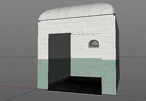 prison jail 3D model