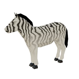 3D zebra