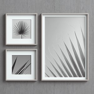 picture frames images 3D model