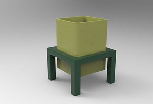 3D model Leu Planter
