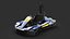 Detailed Go Kart Track