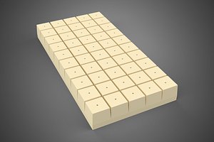MINERAL WOOL SUBSTRATE TRAY HYDROPONIC AEROPONIC SEED STARTING