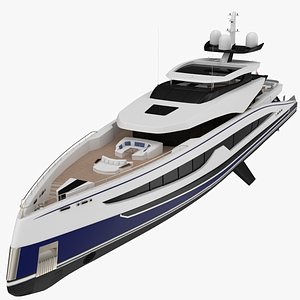 Maya Yacht 3D model