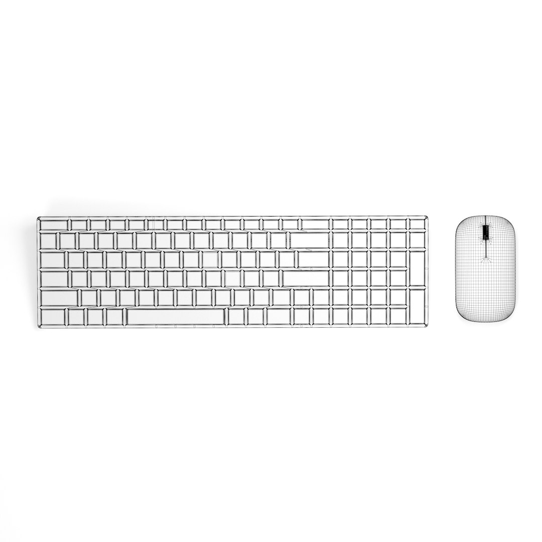 Max Wireless Black Computer Keyboard