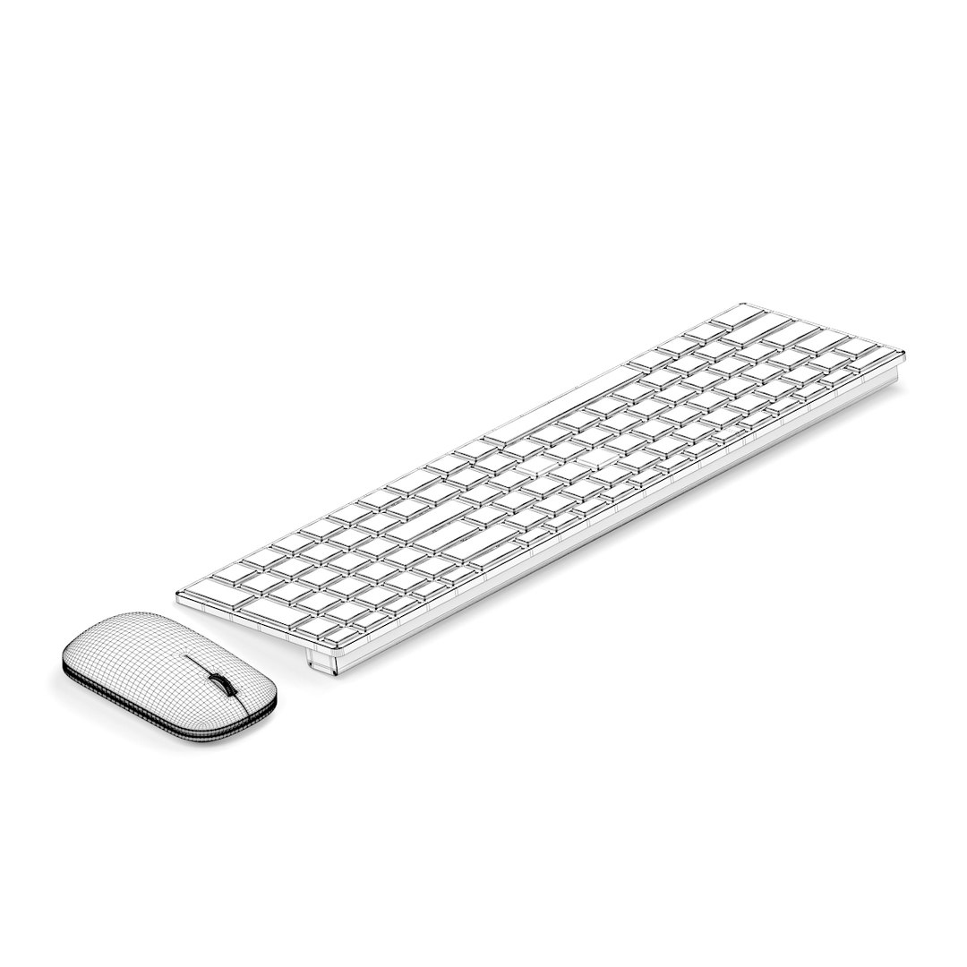 Max Wireless Black Computer Keyboard