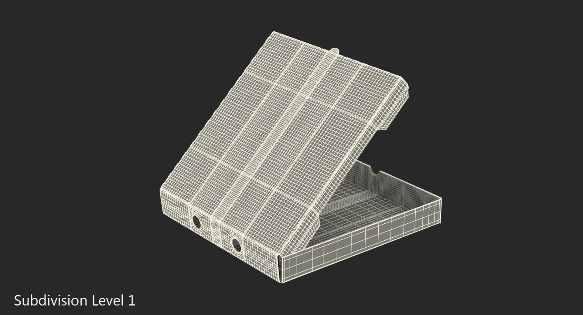 3D paper pizza carton box model https://p.turbosquid.com/ts-thumb/pR/a9nAk6/izLmXJEK/paperpizzacartonbox3dsmodel009/jpg/1555545071/1920x1080/fit_q87/f3864020dd92537a34cec01f2e030a3281da5190/paperpizzacartonbox3dsmodel009.jpg