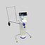 Low poly Ventilator with 2 sceens