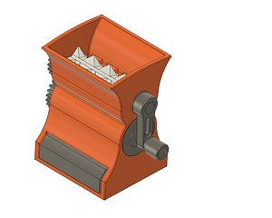 3D herb grinder small