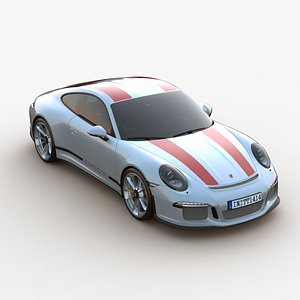 3d model ultra 2017 porsche 911