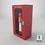 Fire Extinguisher In Box 3D model