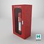 Fire Extinguisher In Box 3D model