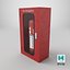 Fire Extinguisher In Box 3D model