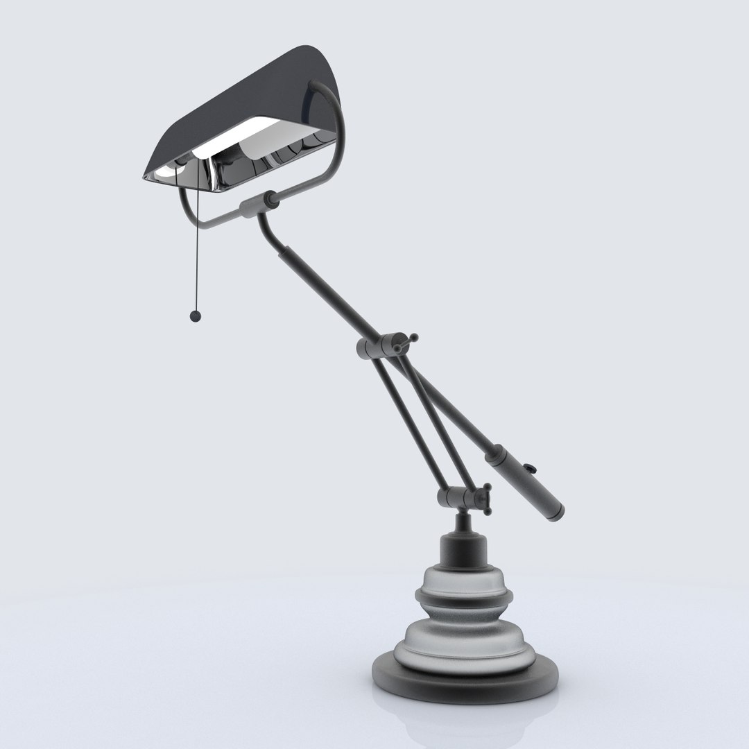 3ds Max Desk Lamp