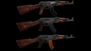 Kalashnikov Classics Bundle 3D model