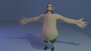character 3D model