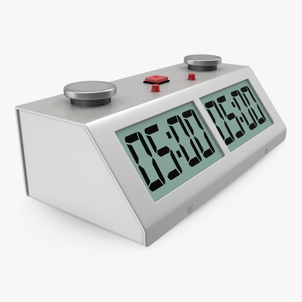 modelo 3d Reloj de ajedrez digital ZMart Pro TurboSquid 1528533