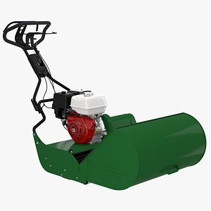 reel mower engine 3D model