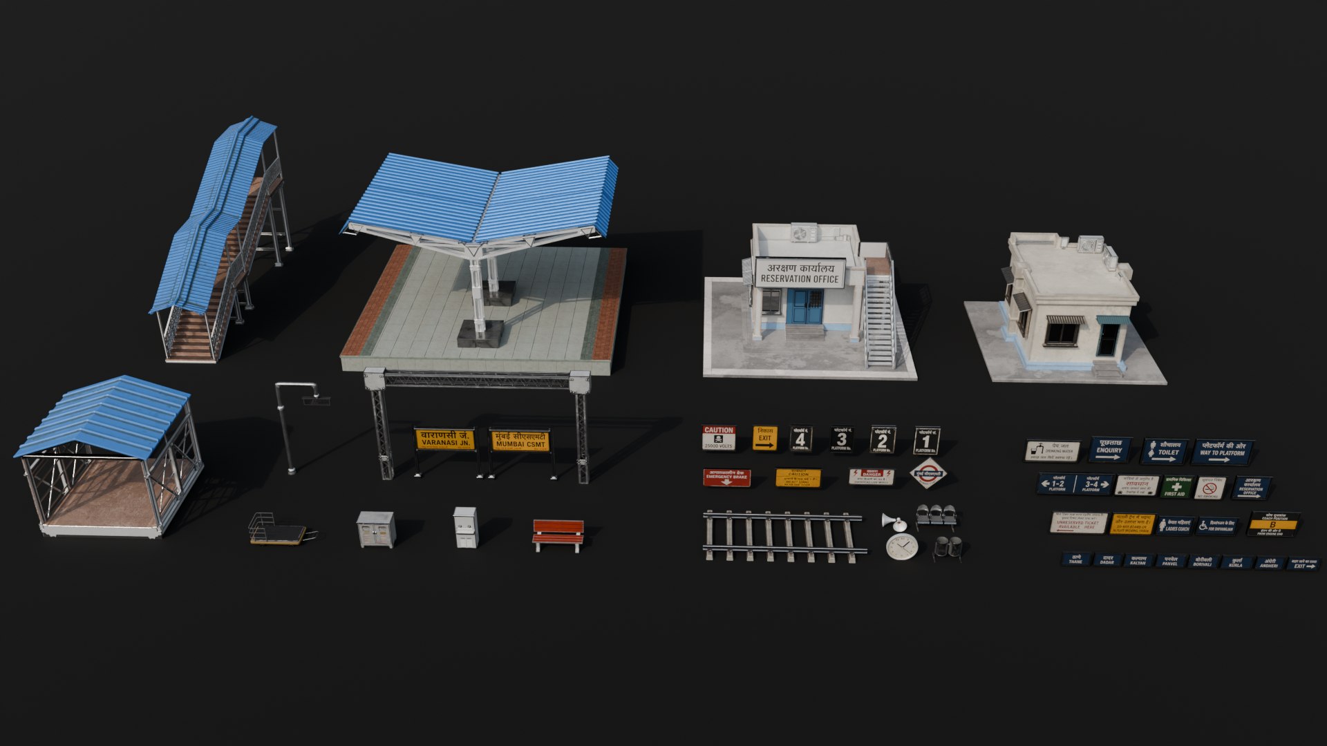 India Mumbai Railway Station Pack model https://p.turbosquid.com/ts-thumb/pS/6L9KHc/sd/props_1/png/1786525992/1920x1080/fit_q87/f2c9f1e65389197dc7e90ed683dd93029c25e570/props_1.jpg