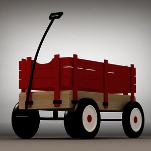 Red Toy Wagon