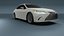 Lexus ES300 2020 low poly 3D модель