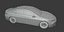 Lexus ES300 2020 low poly 3D модель