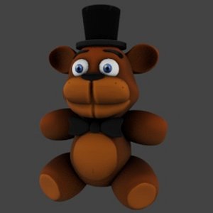 freddy plush 3D