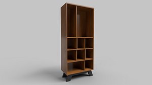 3D Bookcase N30