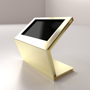 3D computer kiosk model