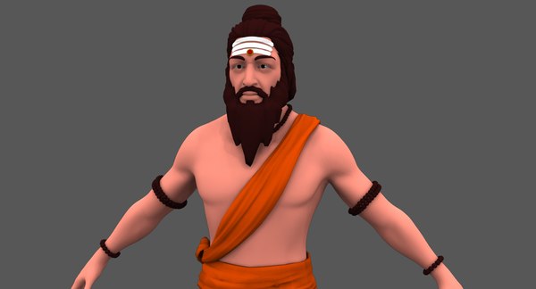 3D sage character